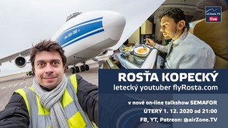 SEMAFOR #2: Rosťa Kopecký – letecký youtuber flyRosta.com