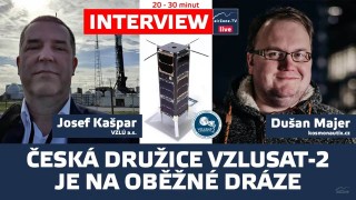 ŽIVĚ: Česká družice VZLUSAT-2 je na oběžné dráze