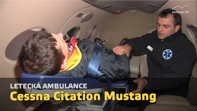 Cessna Citation Mustang – letecká ambulance