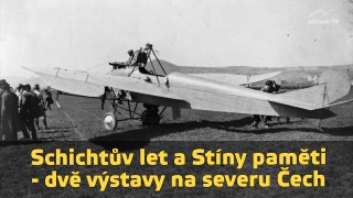 Schichtův let a Stíny paměti – dvě výstavy na severu Čech