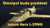 Omnipol bude prodávat letoun Aero L-39NG!
