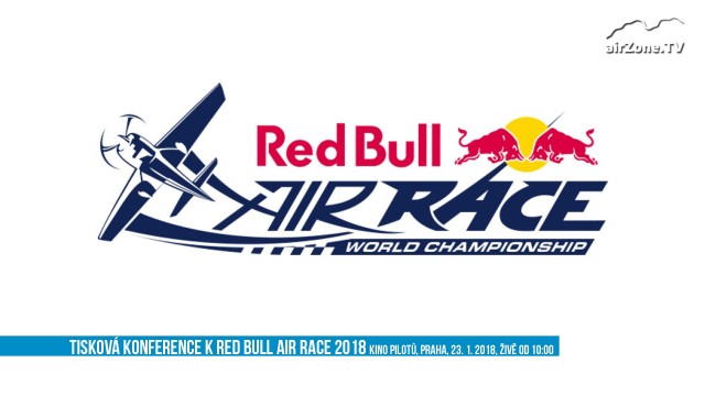 VYSÍLALI JSME ŽIVĚ: Tisková konference M. Šonky a P. Kopfsteina k Red Bull Air Race 2018