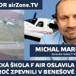 Letecká škola F AIR oslavila 30. narozeniny a v Benešově mají zpevněnou dráhu