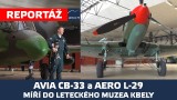 Avia CB-33 a Aero L-29 Delfín míří do Leteckého muzea ve Kbelích