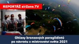 Ohlasy: Český tým má bronz z MS v paraglidingu 2021