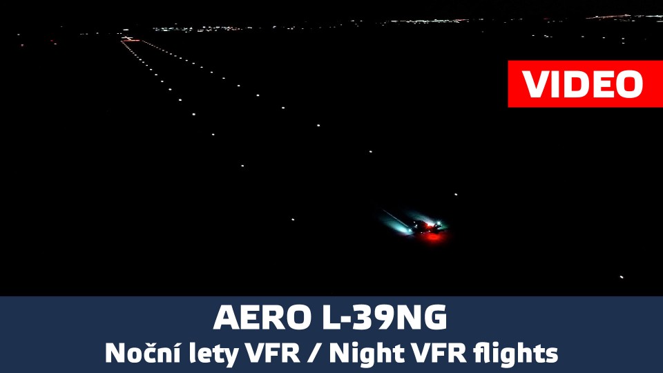 Aero L-39NG: Noční lety VFR